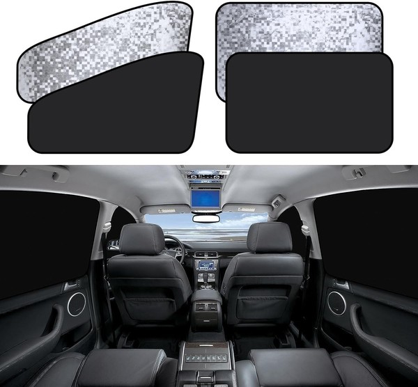 Zatooto Magnetischer Auto Sonnenschutz Sichtschutz Fenster Baby Verdunkelung-image