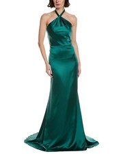 Rene Ruiz Stretch Satin Gown Women's