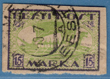 ESTONIA 15 MAREK STARY ZNACZEK UŻYWANY 3735