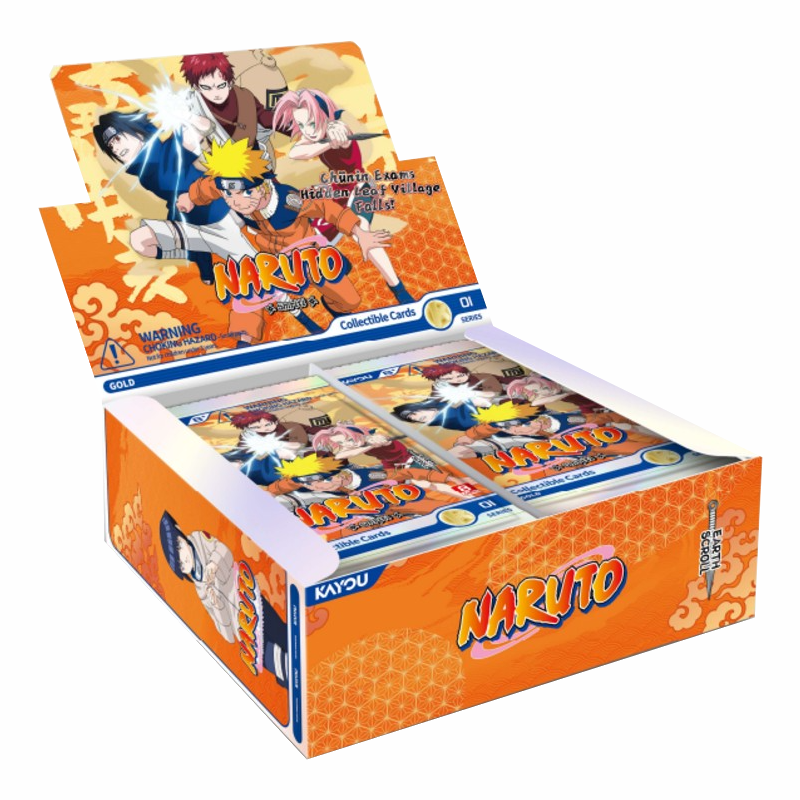 NARUTO kayou まとめ Kayou Naruto Earth Scroll Series 1 English Display Box (20 Packs