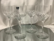 Prelude Clear Orrefors Crystal 6” White Wine Glass - Set of 4 **NEW**