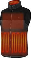 Men's USB-C Heated Vest - Lightweight, Water-Resistant, Quilted Comfort