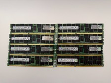 128GB Kit 8x16GB Samsung HP DDR3L-1600 RDIMM ECC PC3L-12800R M393B2G70QH0 RAM