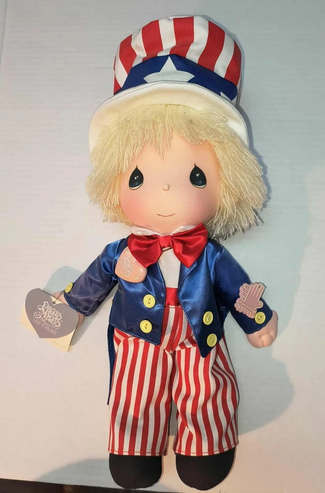 Precious Moments "Tío Sam" #4581-1986/Samuel J. Carnicero-Aplausos -16" Foto 2 de 4