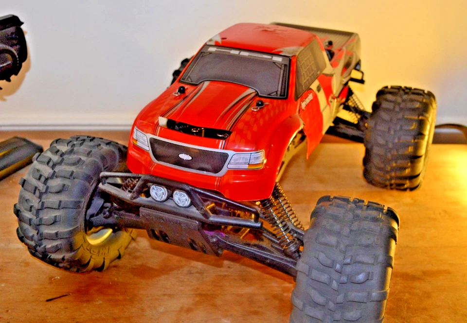 Motor y transmisor nitro de carreras HPI Savage 25 RotoStart Peak3.5 Foto 2 de 4