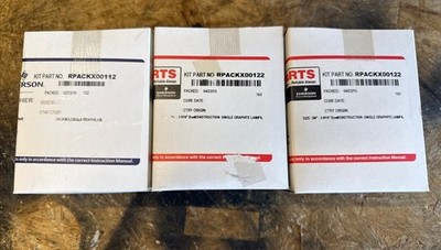 (Lot Of 3) EMERSON FISHER RPACKX00122 KIT REPAIR Sealed Box