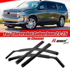 In-channel For Chevrolet Suburban 21-25 Rain Guards Vent Deflector Window Visor