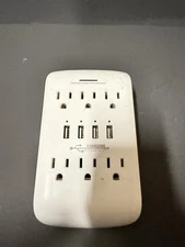 LiteSun USB AC Wall Charging Outlet Surge Protector 