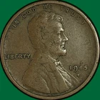 1915-S Lincoln Wheat Cent Very Fine VF Coin #41766