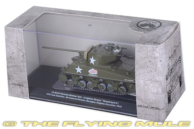 Motor City Classics 1:43 M4A3(76)W Sherman US Army 4th Armored Div, 37th Tank