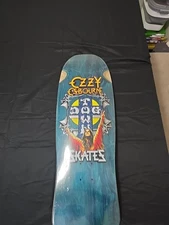 Dogtown Limited Edition Skateboard Deck OZZY OSBOURNE Teal Blue Jim Muir N.O.S