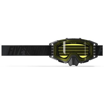 509 SINISTER X7 Snowmobile Snow Goggle Goggles - BLACK WITH YELLOW  - NEW