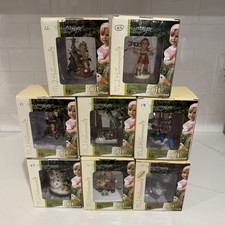 M.J. Hummel Lot of 8 Ornaments Original Box Christmas Zeit Goebel Figurines