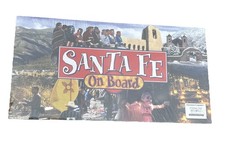 SANTA FE ON BOARD MONOPOLY-ISH BOARD GAME SEALED NEW MEXICO ST VINCENTS HOSPITAL