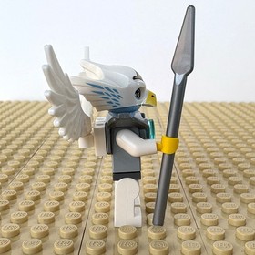 LEGO Chima: Silver Eris, ARMOR, SPEAR, loc058, 70128 BRAPTOR's WING STRIKER 2014