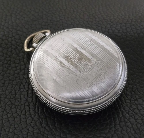 Antique Estate Vintage Men's 18s Illinois Spartan Lever-Set Pocket Watch Case