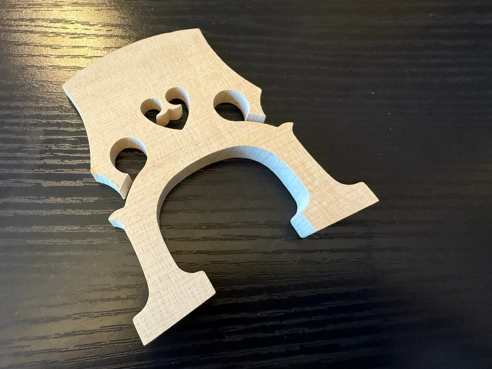 Aubert France Cello Bridge  "Mirecourt "  NOS - Image 3 of 4