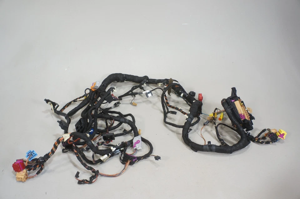 Audi A4 A5 2009-2011 tablero interior tablero arnés cableado fabricante de equipos originales Foto 3 de 4