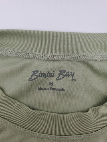 Bimini Bay Outfitters Medium Green Longsleeve Men Shirt..124 - Picture 4 of 14