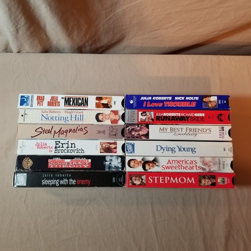 Julia Roberts VHS Video Lot The Mexican Steel Magnolias Erin Brockovich Stepmom - Picture 3 of 18