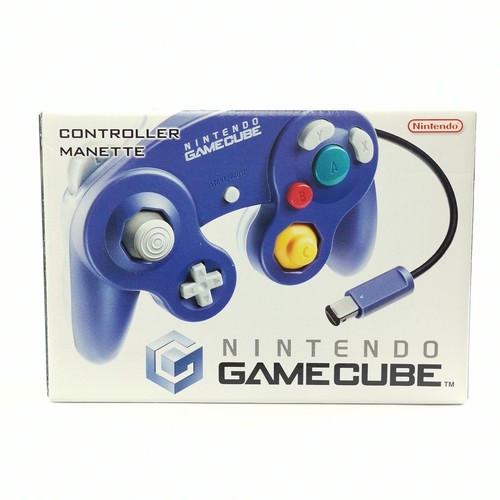 Nintendo Gamecube Controller : Clear Purple - Halbtransparent Lila Gamepad - OVP - Bild 1 von 7