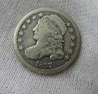 1837 Capped Bust Dime Circ (Estate Fresh)