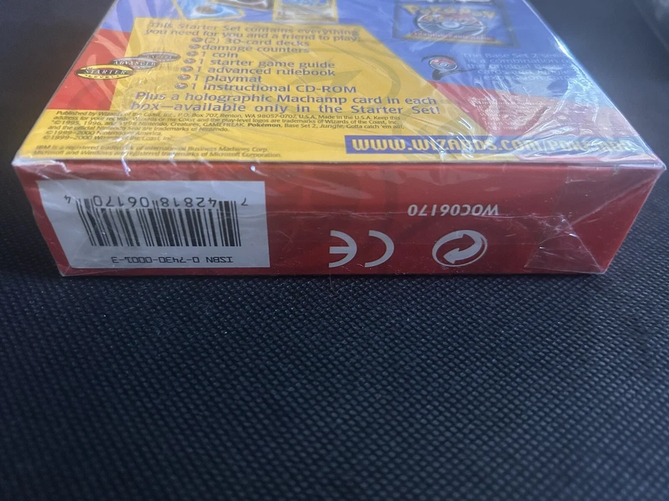 Pokémon Card Base Set 2 Starter Theme Deck CD - ROM Kit WOTC 1999-2000 - Sealed - Image 4 of 4