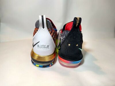 Size 11 Nike LeBron 16 XVI What The Lebron 2018 Mens Shoes Sneakers BQ6580-900 2018 Nike LeBron 16 XVI What The 1 Thru 5 Size 11 Mulit  main image 3