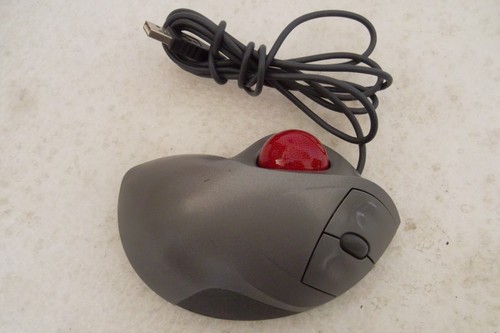 LOGITECH T-BB18 TrackMan Wheel Marble Mouse USB w/2-Buttons Scroll 804360-1000 - Picture 4 of 11