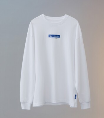 【完売】NewJeans x Hiroshi Fujiwara 白 長袖 XL NewJeans X Hiroshi Fujiwara COLLER LONG SLEEVE T-SHIRTS ver