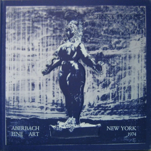 Ernst Fuchs, 1974, autographed, Aberbach