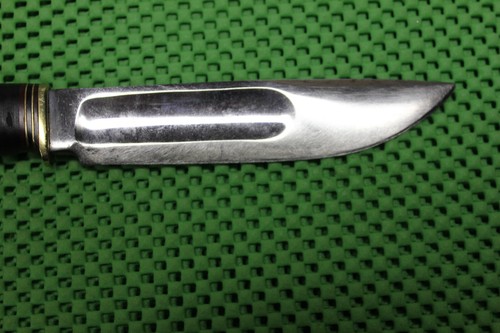 Marbles Gladstone IDEAL Knife Roller Coaster Stamp 5" Blade w/ Aluminum Pommel - Picture 6 of 8