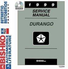 1999 Dodge Truck Durango Factory Shop Service Manual Cd