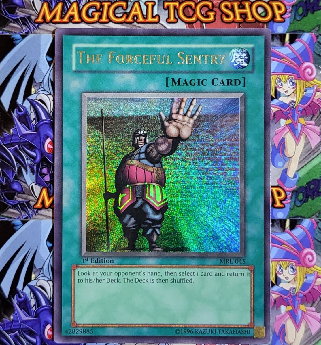 yugioh cards shopping Yugioh Dark Magician Holographic Credit Card Holographic Credit Card &  Debit Card Skin – Flex Design Store