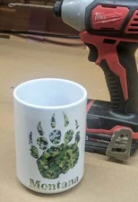 Photo Mugs - 15oz - Montana Griz Paw