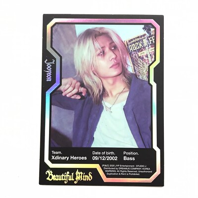 Xdinary Heroes Beautiful Mind 入場特典 トレカ Xdinary Heroes 