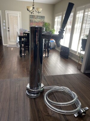 Single Tap Beer Tower Kegerator Conversion Kit With Regulator And Keg Tap