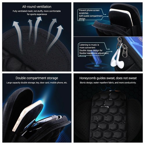 para ZTE Axon 10s Pro (2020) Funda Brazalete Reflectante Impermeable Deporte ... - Photo 6/9