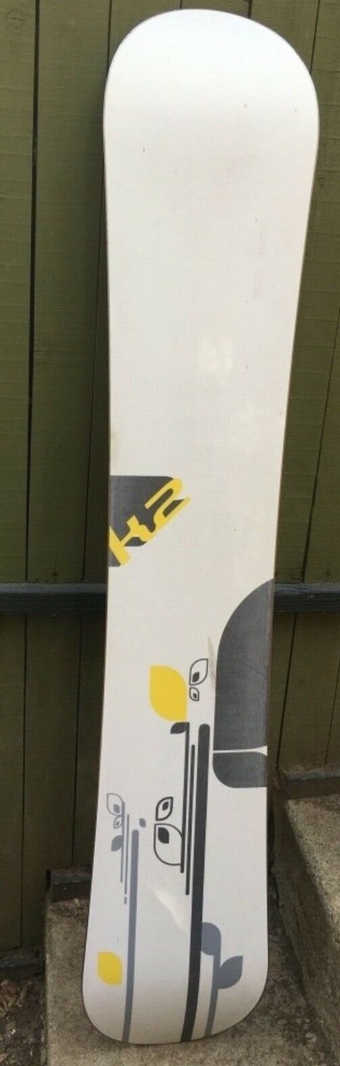 Nice condition K2 Skyla 147cm Yellow snowboard | eBay