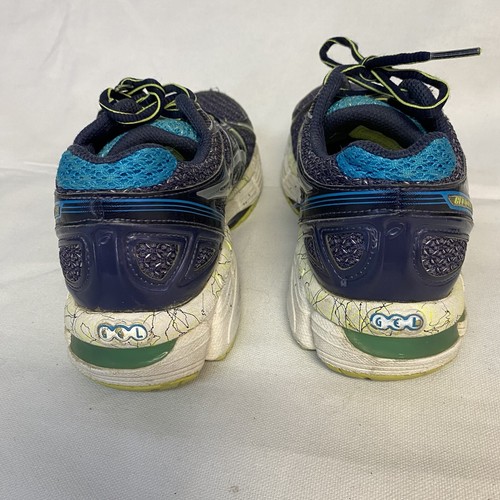 Asics Gel Kayano 19 Athletic Black Blue Duomax Women Sz 5.5 - Picture 5 of 8