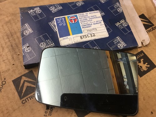PEUGEOT 505 GTDT GTI MK2 1986 Links NSF Elektrisch Außenspiegel Glas 815132 Cipa