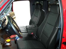 Ford Ranger 2006-09 Black Leather-like Custom Fit 2 Front Seat Console Covers Ford Ranger 2006-09 Black Leather-like Custom Fit 2 Front Seat Console Covers