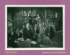 PHOTO DE PRESSE VINTAGE CINÉMA FRANÇAIS 1940 : ACTEURS & FILM À IDENTIFIER -I231