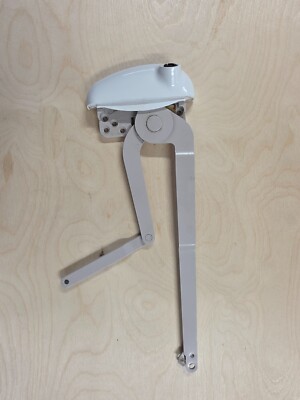 Roto Dual Arm Casement window operator - WHITE  /  Vinyl Window