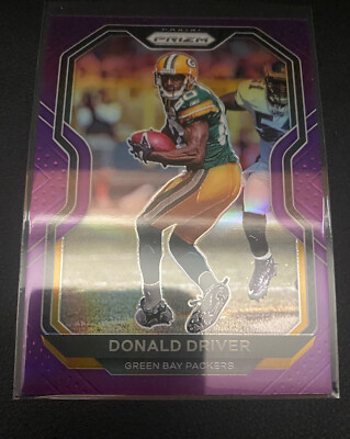 D41548 2020 Panini Prizm Prizms Purple #214 Donald Driver PACKERS
