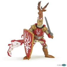 Papo 39763 Red Knight Godefroy at Tournament Toy - NIP