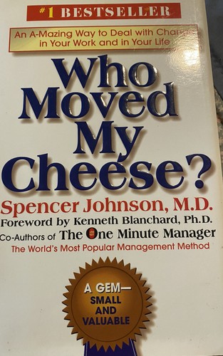 WER HAT MEINEN KÄSE BEWEGT? "#1 National Bestseller"" in blauer Farbe." Gebraucht Hardcover