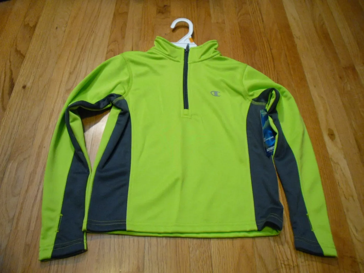 Champion jacket kids yellow sales