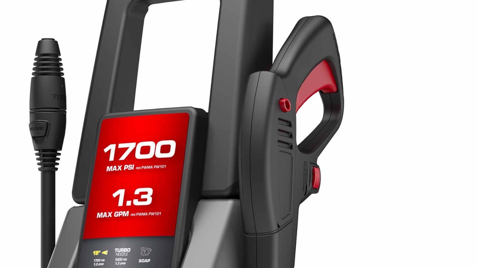 BRIGGS & STRATTON S1700 1700 MAX PSI at 1.0 GPM Electric Pressure