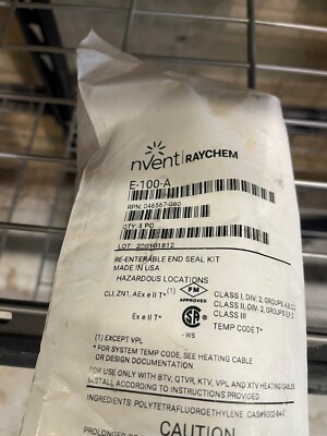 SEALED NEW RAYCHEM E-100-A RE-ENTERABLE END SEAL KIT